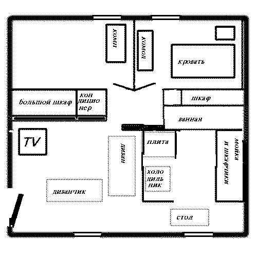 Flat plan